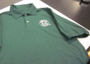 Green- C.A. Logo Service Polo Shirt – S