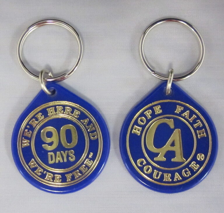 English Plastic Chip 03 Months Or 90 Days Cocaine Anonymous World 